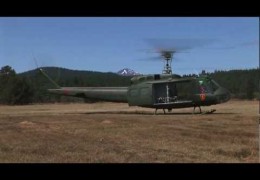 Pancho’s Huey ‘961 – Vietnam Huey Helicopter Taking Off, Flying, Landing UH-1