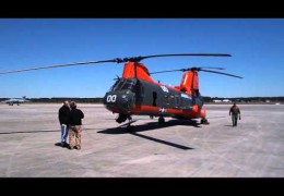 HH-46E “Sea Knight” Ground Run Up at Cherry Point, NC